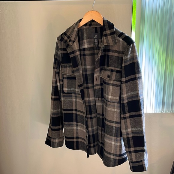 H&M Shirts Twill Overshirt From Hm Poshmark
